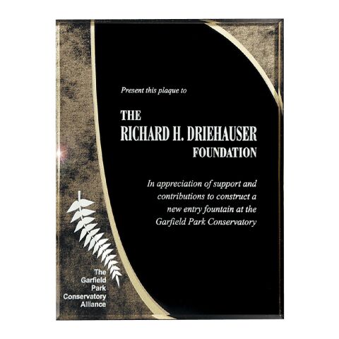 Medium Halley Plaque Gold | No Imprint