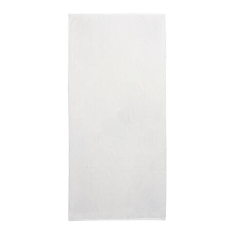 35&quot; X 70&quot; Velour Beach Towel White | No Imprint | not available | not available