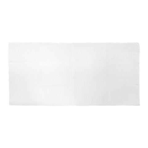 30&quot; X 60&quot; Sand-Free Waffle Beach Towel White | No Imprint | not available | not available