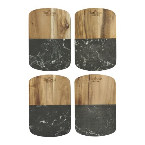 Black Marble Cheese Board Set with Knives Standard | Natural | No Imprint | not available | not available