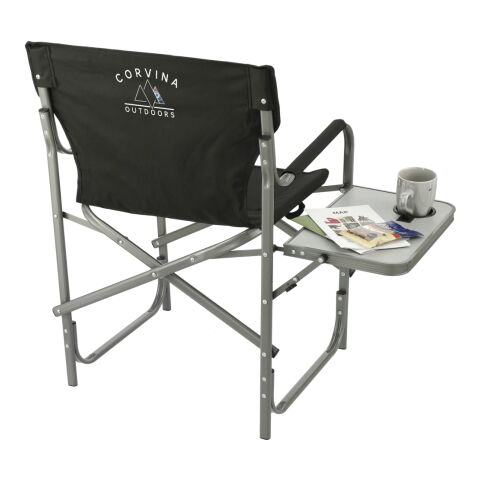 Director&#039;s Chair with Side Table Black | No Imprint | not available | not available
