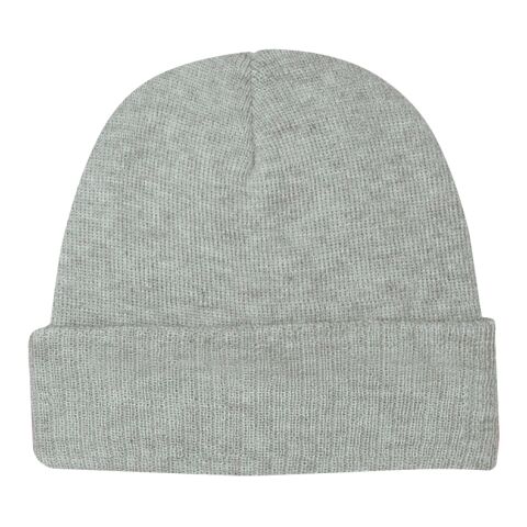 KNIT BEANIE WITH CUFF Gray | No Imprint | not available | not available