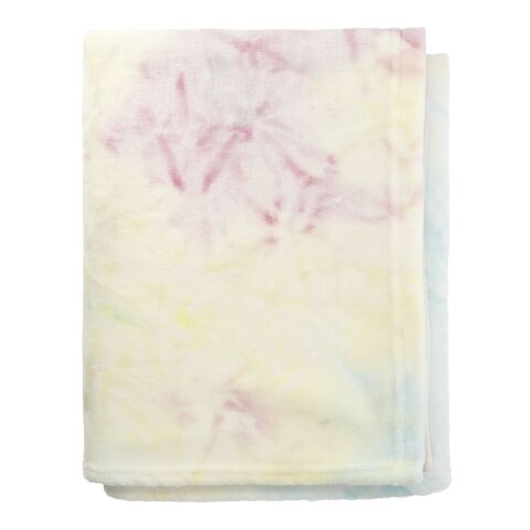 Tie Dye Flannel Fleece Blanket Red | No Imprint | not available | not available