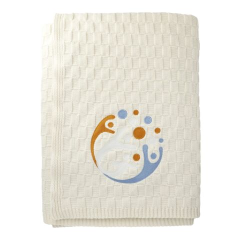 Made*Here New York Basketweave Cotton Blanket Natural | No Imprint | not available | not available
