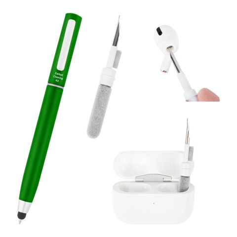 Stylus Pen W Earbud Cleaning Kit Frost Green | No Imprint | not available | not available