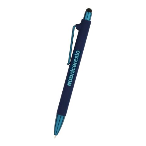 Sonnie Rubberized Pen Navy Blue | No Imprint | not available | not available