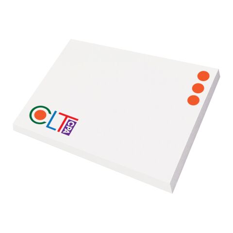 Post-It® 4" x 3" Full Color Notes - 50 Sheets White