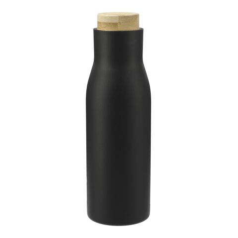 Shaco Copper Vac Bottle w/ FSC Bamboo Cap 17oz Standard | Black | No Imprint | not available | not available