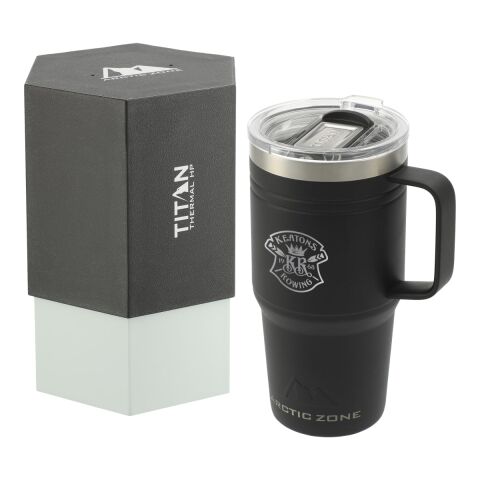 Arctic Zone® Titan Thermal HP® Mug 20oz w/ FSC GB Standard | Black | No Imprint | not available | not available