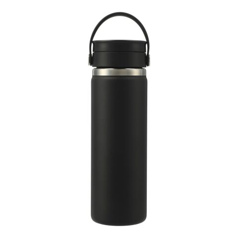 Hydro Flask® Wide Mouth With Flex Sip™ Lid 20oz Standard | Black | Laser Engraving | Centered on tumbler opposite Hydro Flask, - CENTER OF ART 3.75&quot; up from bottom | 1.75 Inches × 4.75 Inches