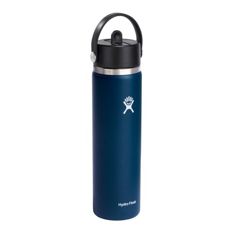 Hydro Flask® Wide Mouth with Flex Straw Cap 24oz Standard | Indigo (IDG) | No Imprint | not available | not available