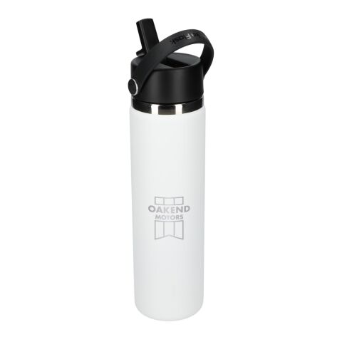 Hydro Flask® Wide Mouth w/ Flex Straw Cap 24oz White