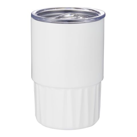 Elite Geometry Recycled Stainless Tumbler 16oz Standard | White | No Imprint | not available | not available