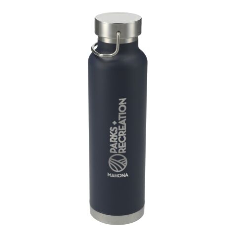 Thor Copper Vacuum Insulated Bottle 22oz Standard | Navy | No Imprint | not available | not available