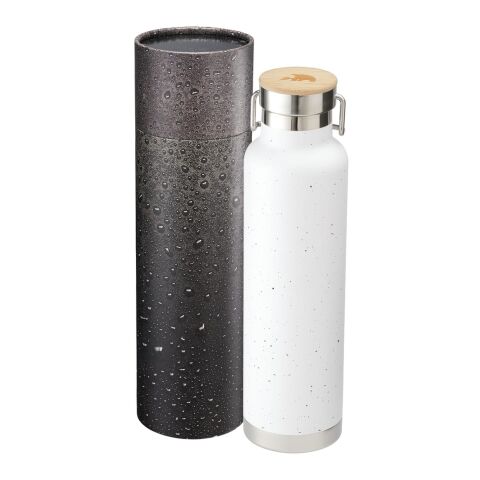 Speckled Thor Bottle 22oz With Cylindrical Box White | No Imprint