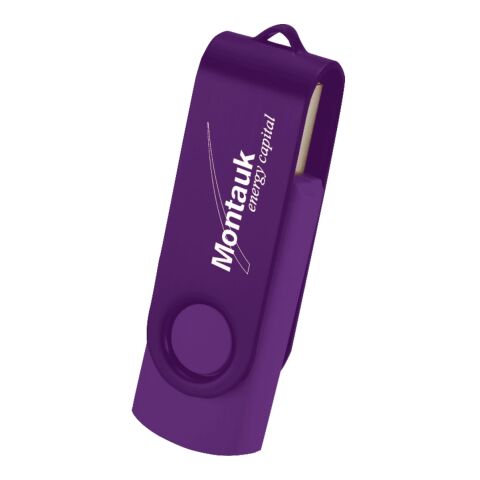 Rotate 2Tone Flash Drive 2GB Standard | Purple | No Imprint | not available | not available
