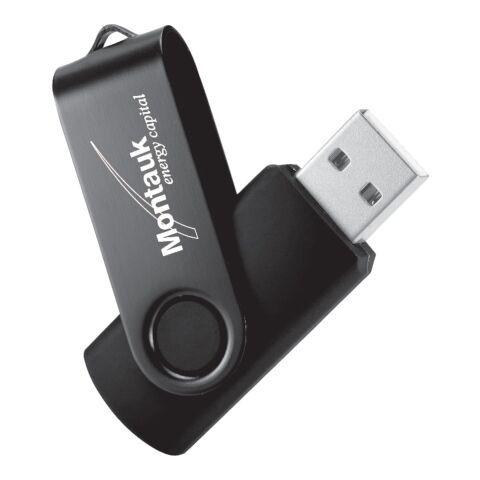 Rotate 2Tone Flash Drive 4GB Standard | Black | No Imprint | not available | not available