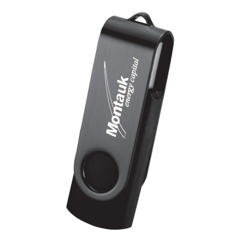 Rotate 2Tone Flash Drive 8GB Standard | Black | No Imprint | not available | not available