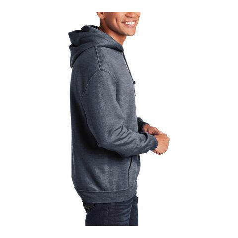 Gildan® Adult Heavy Blend™ Hooded Sweatshirt Navy Blue | L | No Imprint