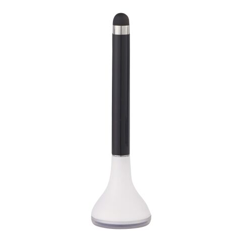 Stylus Pen Stand With Screen Cleaner White/Black | No Imprint | not available | not available