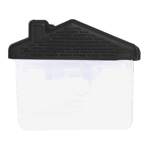 House Shape Clip White/Black