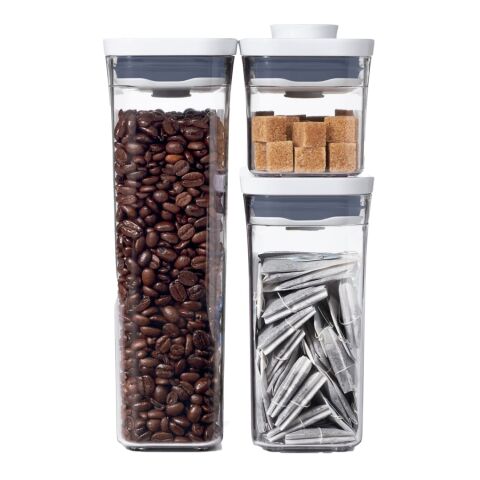 OXO 3-piece Slim POP Container Set Clear | No Imprint | not available | not available