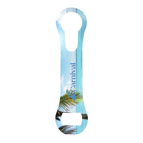 Full Color Bottle Opener White | No Imprint | not available | not available