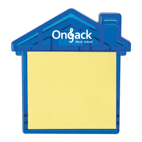 House Clip With Sticky Notes Matte Blue