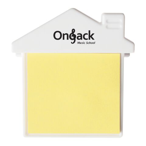 House Clip With Sticky Notes White | No Imprint | not available | not available