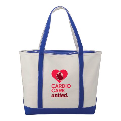 Baltic 24oz Cotton Canvas Tall Zippered Boat Tote Royal Blue | No Imprint | not available | not available