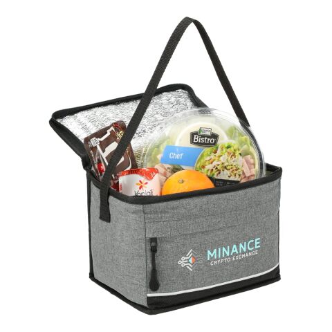 Quarry 6 Can Lunch Cooler Graphite | No Imprint | not available | not available