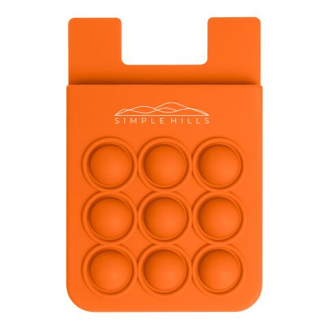 Push Pop Phone Wallet Orange | No Imprint | not available | not available