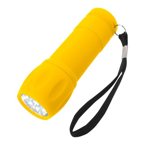 Rubberized Torch Light With Strap Yellow | No Imprint | not available | not available