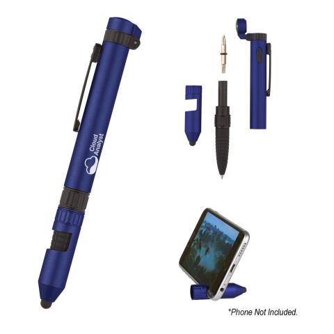 6-In-1 Quest Multi Tool Pen Blue