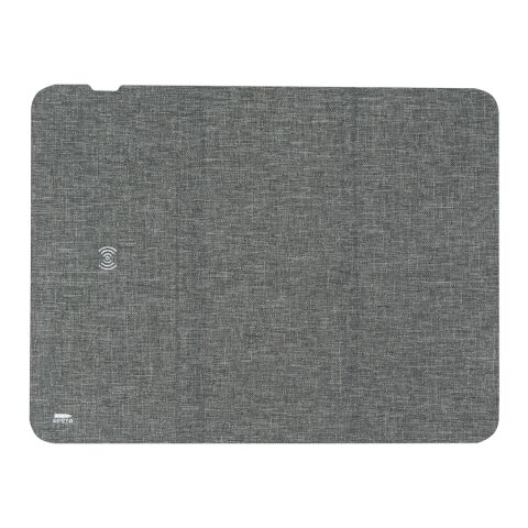 RPET 10W Wireless Charging Mouse Pad Gray | No Imprint | not available | not available