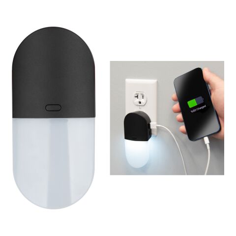Power Adapter Night Light Black | No Imprint | not available | not available