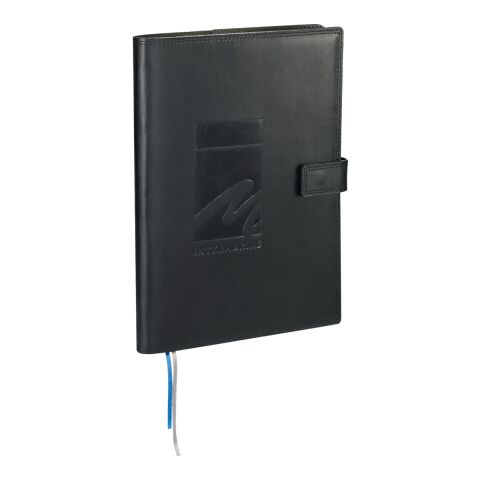 7&quot; x 10&quot; Uptown Refillable Leather JournalBook® Black | No Imprint | not available | not available