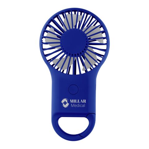 Rechargeable Handheld Fan With Carabiner Royal Blue | No Imprint | not available | not available