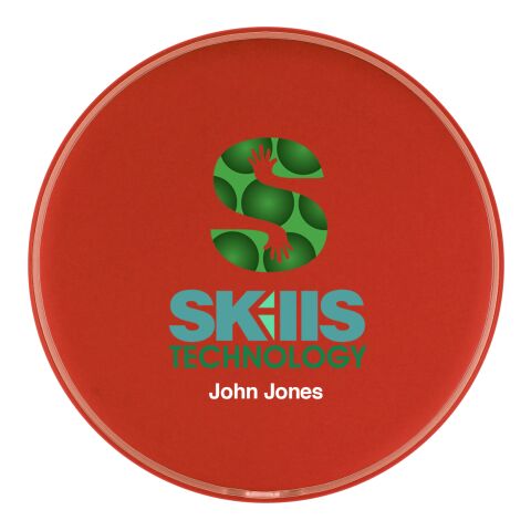 PowerWireless Charging Station Power Bank With Custom Window Box Red | No Imprint | not available