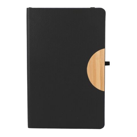 5.5" x 8.5" Kaya Recycled and Bamboo JournalBook Onyx