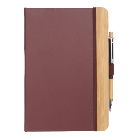 5.5” x 8.5” FSC® Recycled Kia Bamboo Journal Orange | No Imprint | not available | not available