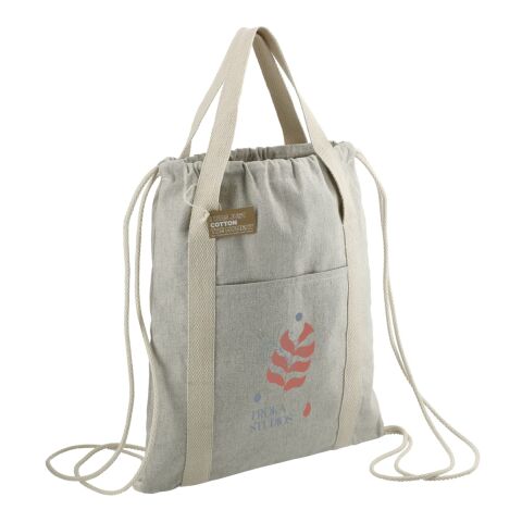 Repose 5oz. Recycled Cotton Drawstring Bag Natural | No Imprint | not available | not available