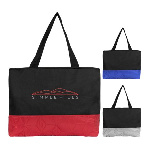 Heritage Quilted Tote Bag Black | No Imprint | not available | not available