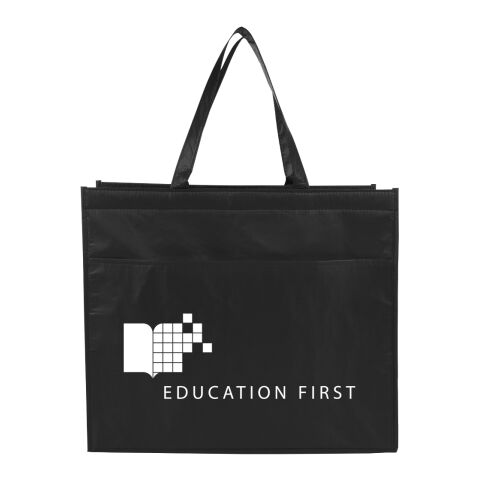 Matte Cooler Tote Bag With 100% RPET Material Black | No Imprint | not available | not available