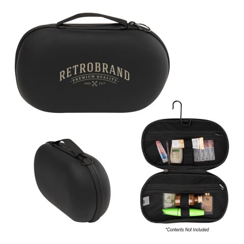 Jet Set Silicone Toiletry Bag Black