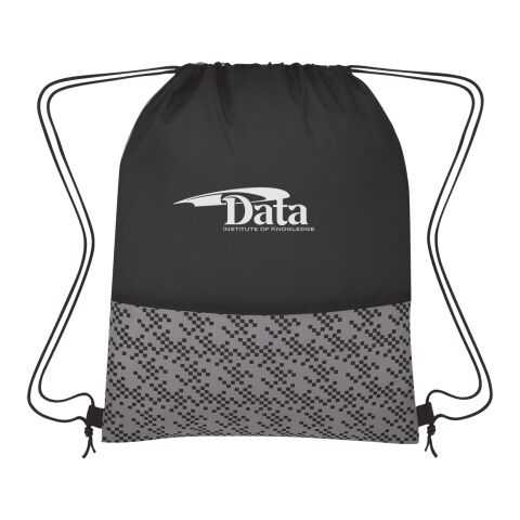 Bitmap Drawstring Backpack Black | No Imprint | not available | not available