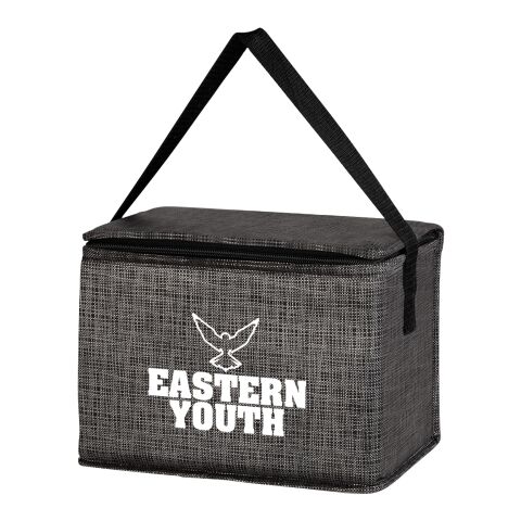 Crosshatch Non-Woven Lunch Bag Charcoal | No Imprint | not available | not available