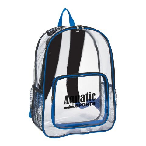 Clear Backpack Blue | No Imprint | not available | not available