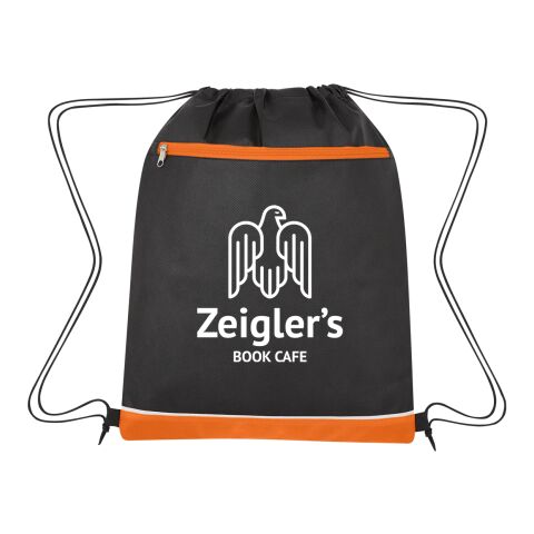 Non-Woven Bandura Drawstring Bag Orange | No Imprint | not available | not available