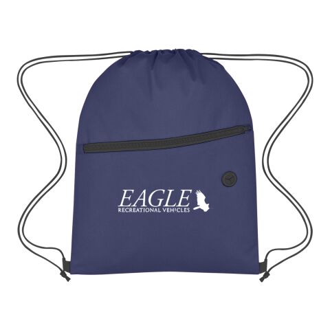 Non-Woven Hit Sports Pack With Front Zipper Navy Blue | No Imprint | not available | not available